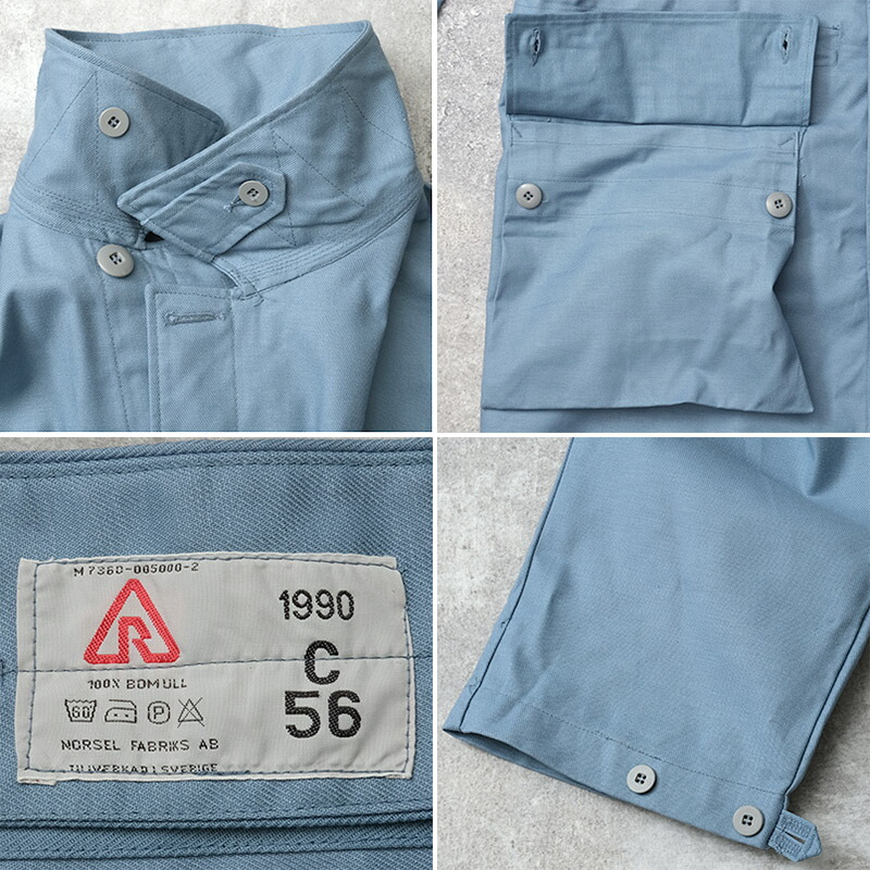 楽天市場】スウェーデン軍 M59コート シェル サックスブルー デッド