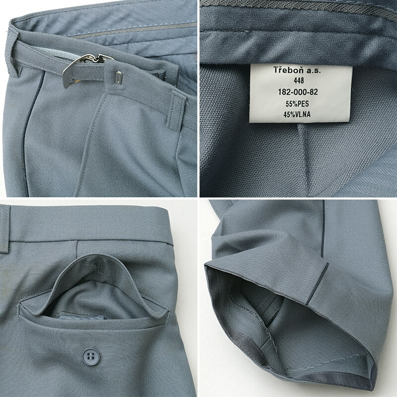 楽天市場】チェコ軍 M-97 ドレスパンツ サイドアジャスター ブルー