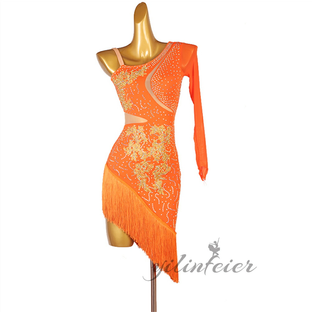 楽天市場】ラテンダンスドレス ラテン衣装 ラテンドレス ラテンダンス