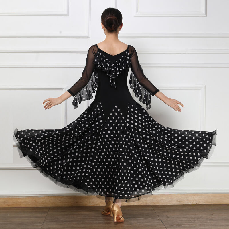 楽天市場】社交ダンスドレス 社交ダンス衣装 衣装 ワンピース 水玉