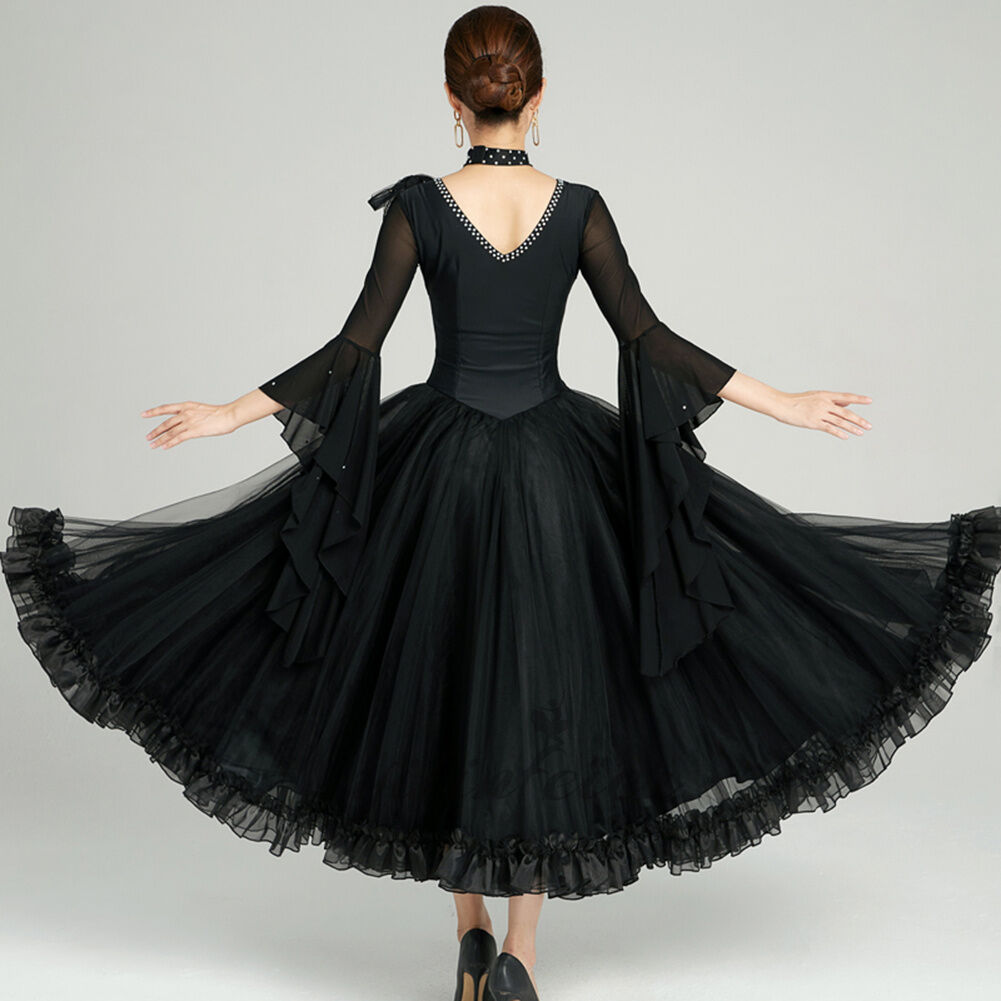 楽天市場】上品 社交ダンスドレス エレガント モダンダンス衣装 社交