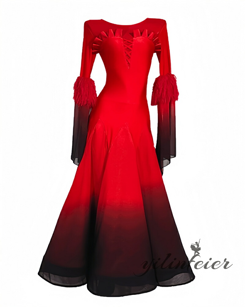 楽天市場】社交ダンスドレス ワンピース レディース ダンスウエア 社交