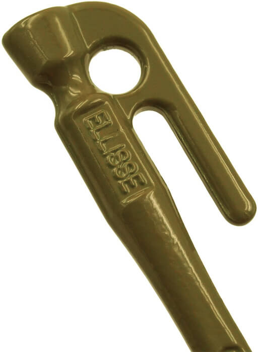 楽天市場】【頑張って送料無料！】鍛造ペグ エリッゼステーク 18cm／8