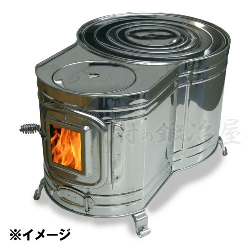 楽天市場】【頑張って送料無料！】ステンレス時計型薪ストーブ 村の