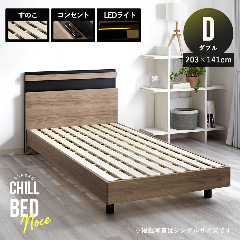 楽天市場】☆5日限定ポイント3倍☆ベッドフレーム すのこ ダブル 203