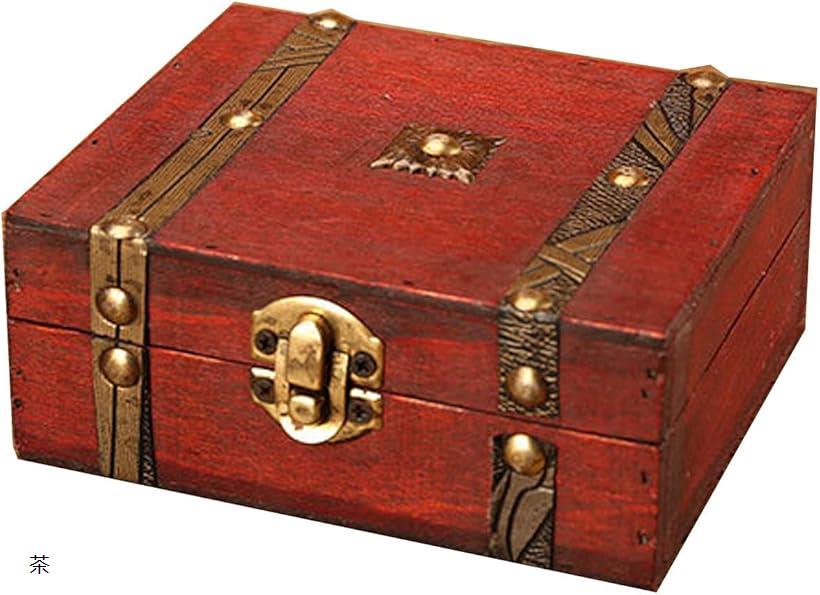 楽天市場】アンティーク風 ボックス 小箱 収納 レトロ 小物入れ 木箱