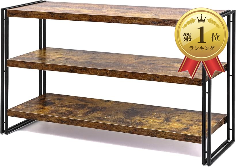 楽天市場】【楽天ランキング1位入賞】ラック オープンシェルフ 3段