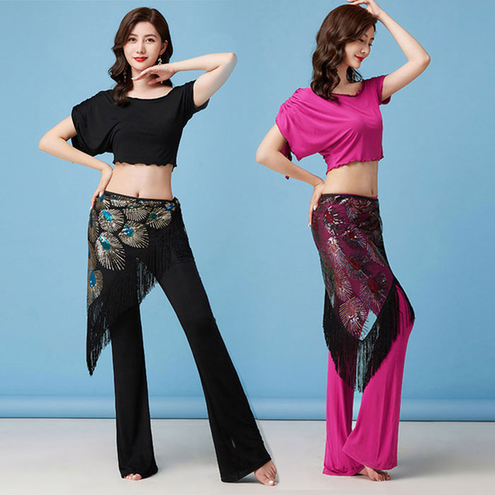 楽天市場】セットアップ(全3色) ベリーダンス レッスン着 練習着 衣装