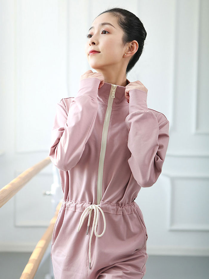 楽天市場】バレエ ウォームアップ ジュニア～大人用 オールインワン