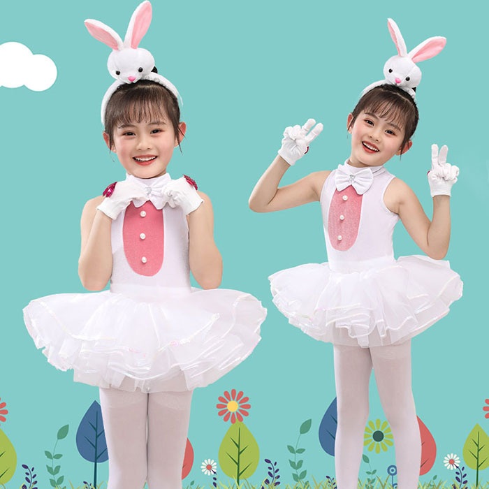 楽天市場】子供 ダンス衣装 キッズ バレエ レオタード スカート付き