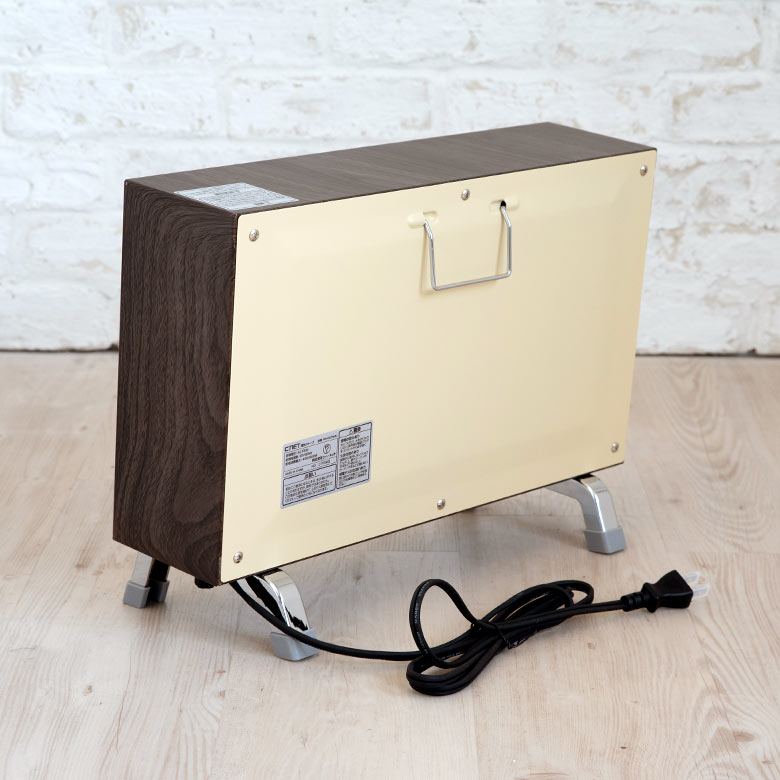 楽天市場】レトロヒーター ヒーター 電気ストーブ スチール 角型