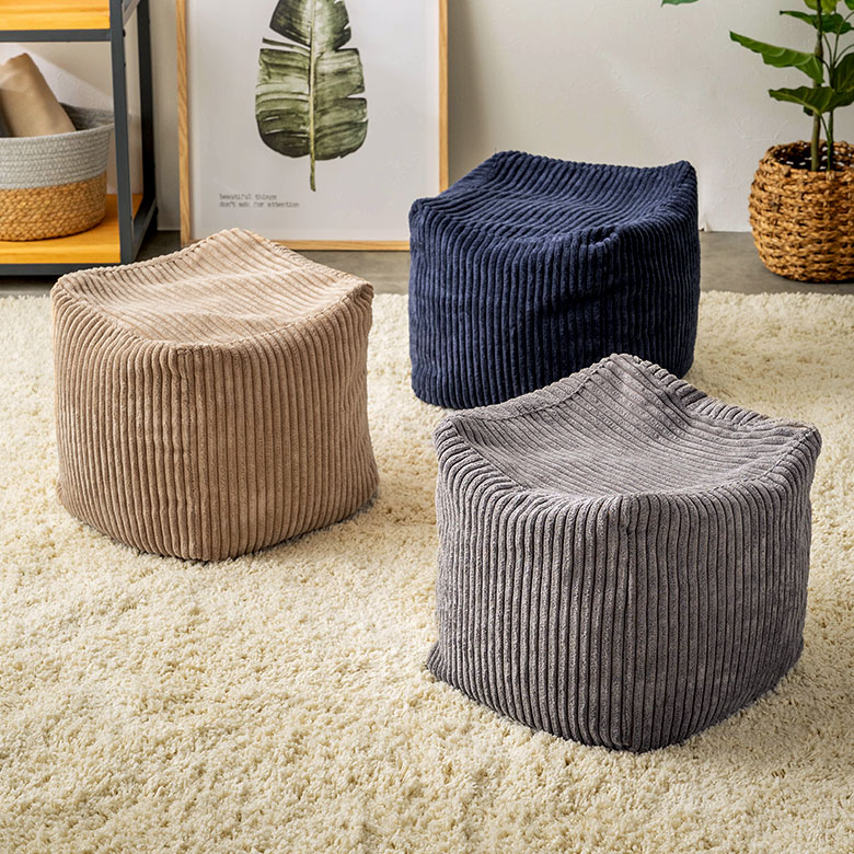 楽天市場】プフ カバー（クッション｜クッション・座布団