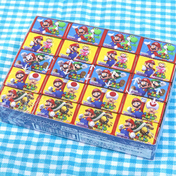 楽天市場】【スーパーマリオ ガム】コリス スーパーマリオガム 55個入