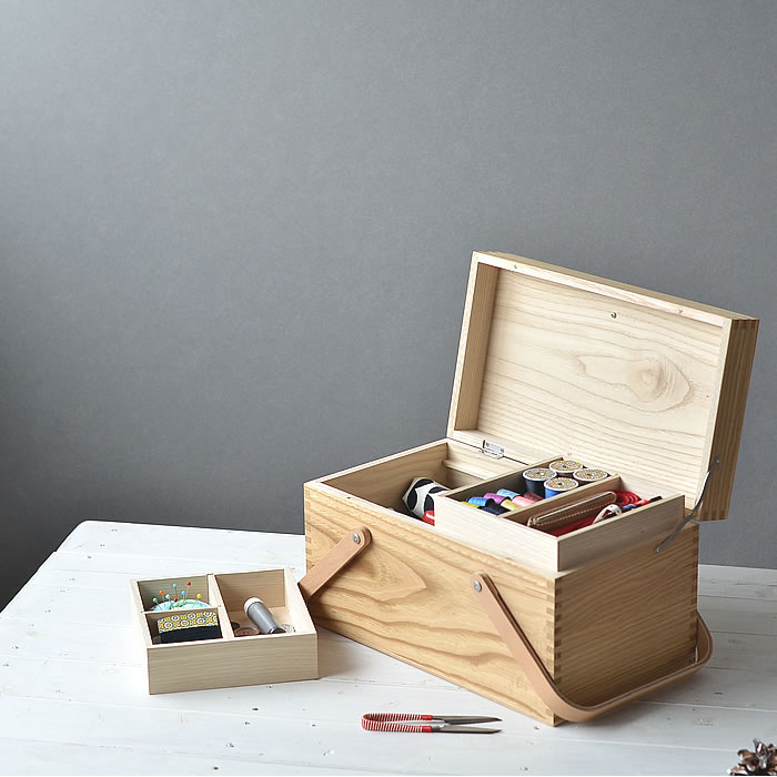 楽天市場】【3月10日はポイント最大10倍祭！】裁縫箱 栗のソーイング