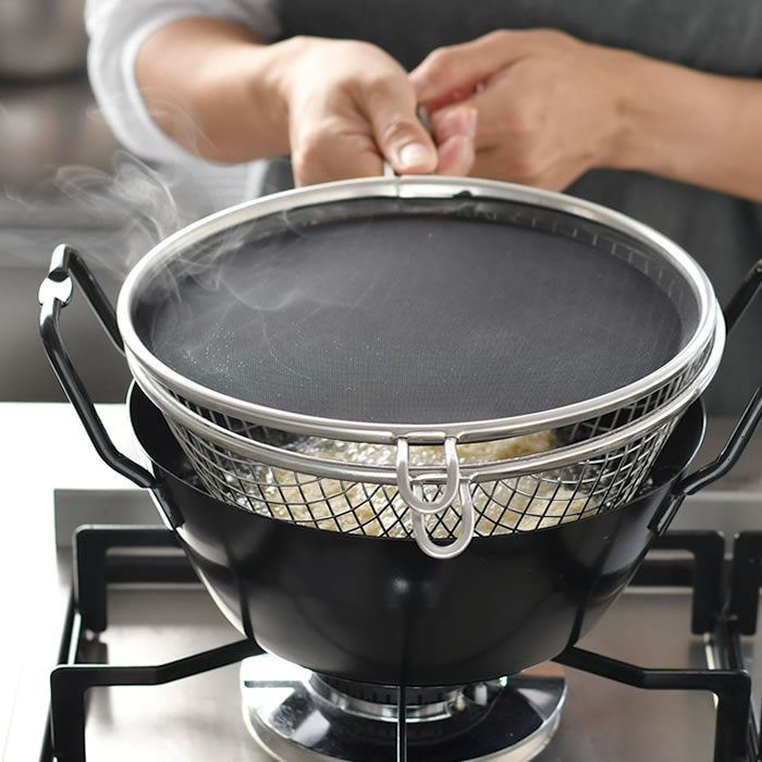 楽天市場】＼楽天1位／ 【レビュー特典付】ラバーゼ 揚げ鍋 22cm 3点