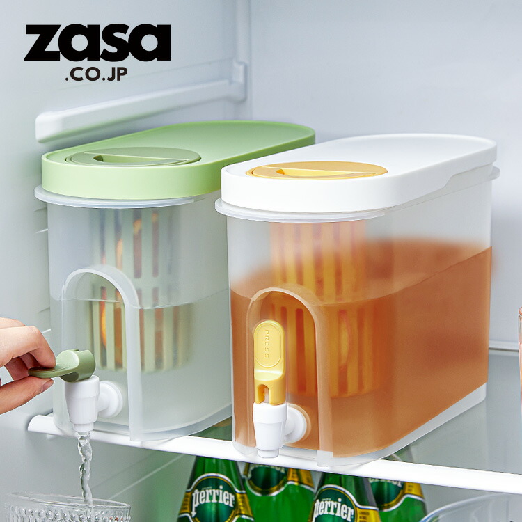 楽天市場】ZASA ドリンクサーバー 冷水ポット ウォーターサーバー