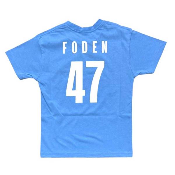 楽天市場】マンチェスター・シティ ジュニア プレイヤーズ Tシャツ #47