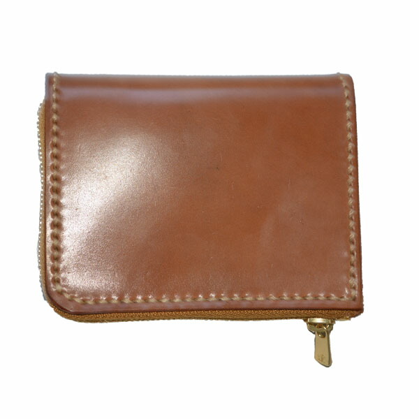 楽天市場】コードバン L字ファスナー財布 コンパクト財布 ミニ財布