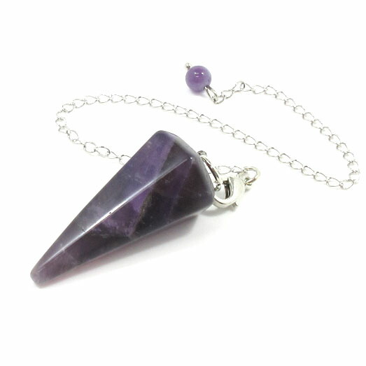 楽天市場】ペンデュラム ダウジング 天然石 アメジスト 6カット