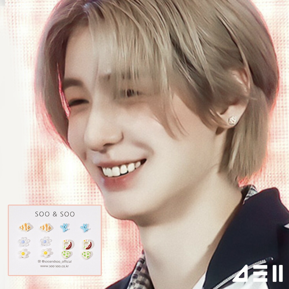 楽天市場】[925 Silver針] 魚 ニモ ピアス セット 12個セット