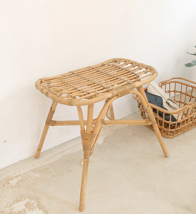 楽天市場】【公式】JUGLASユグラレクトスツール(ラタン家具) 500WORKS