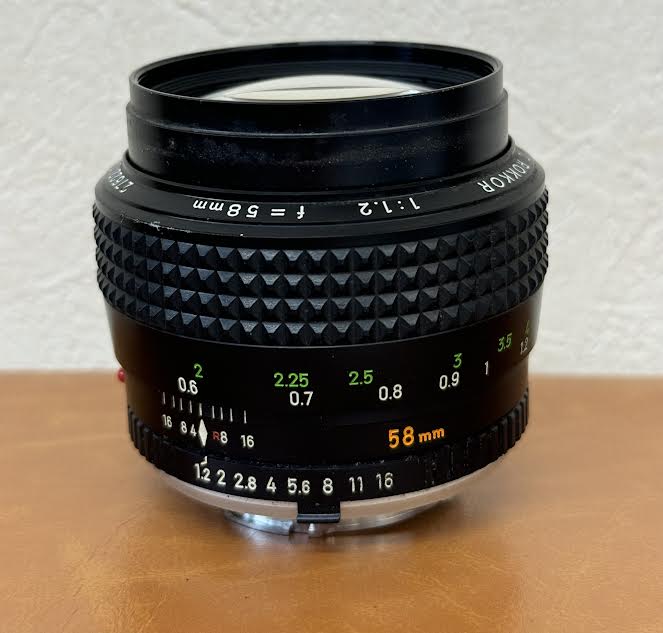 MINOLTA MC ROKKOR 58mm F1.2 レビュー | 赤城山をもっと!!