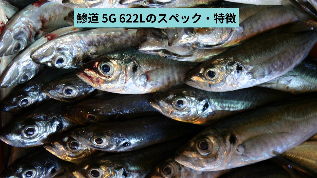 鯵道 5G 622L インプレ｜購入前に知るべき特徴とデメリット｜釣りGOOD