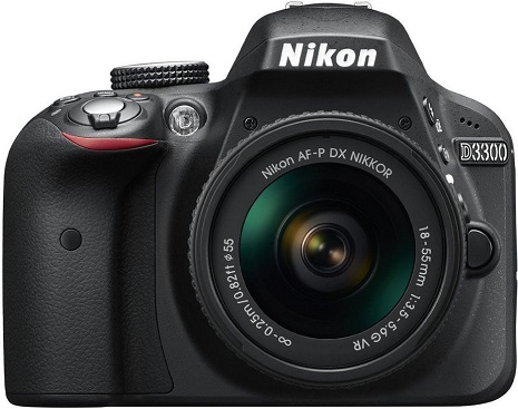 NIKON | D3300 24.2 Megapixel, Full HD Video DSLR W/AF-P 18-55mm VR