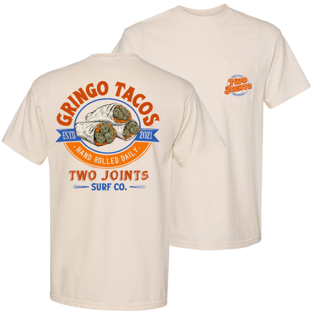 Gringo Tacos Tee – Two Joints Surf Co.