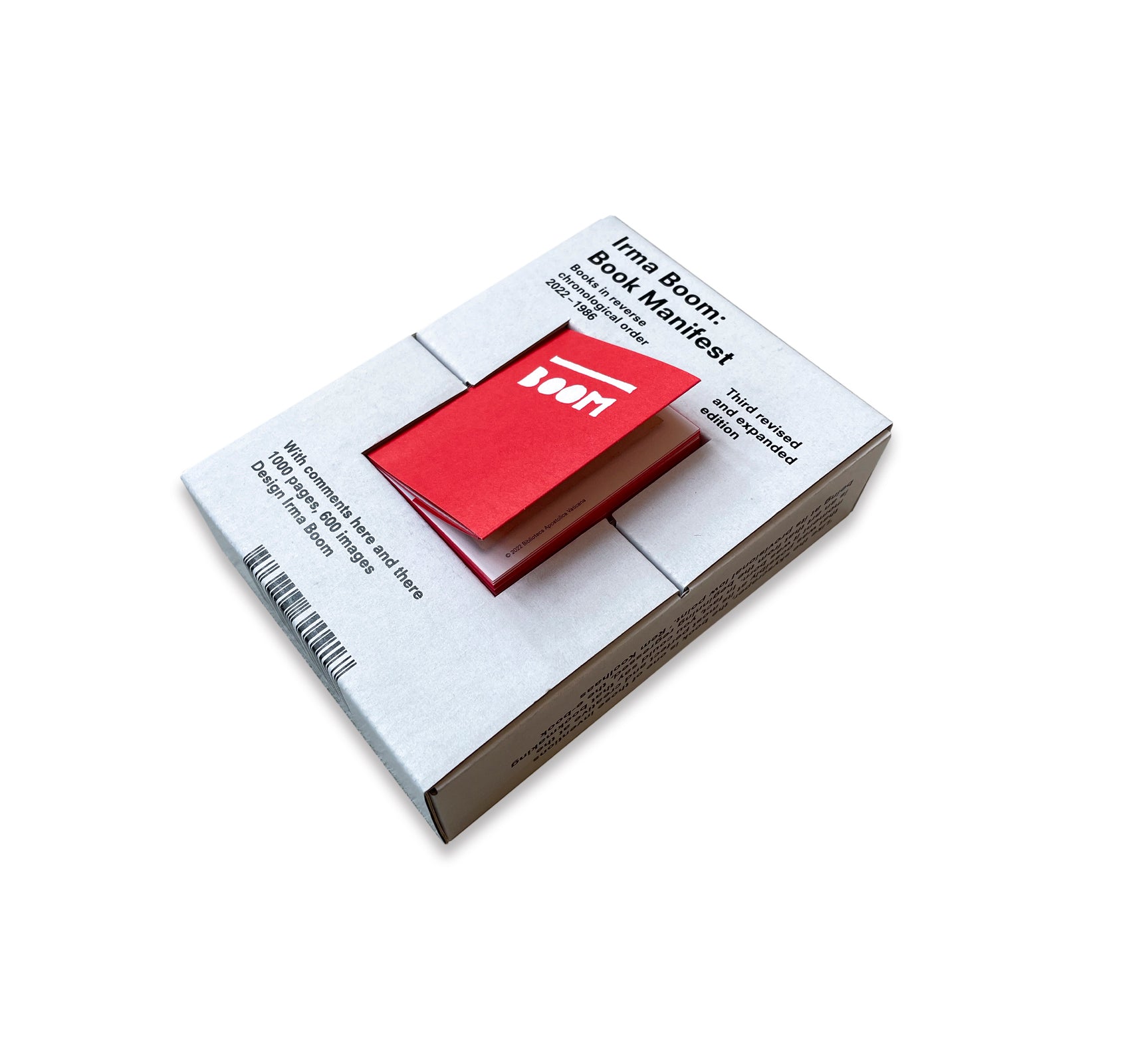 BOOK MANIFEST by Irma Boom – twelvebooks