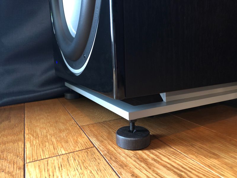 サブウーファー、DALI SUB E12F の音出し＆Audyssey測定