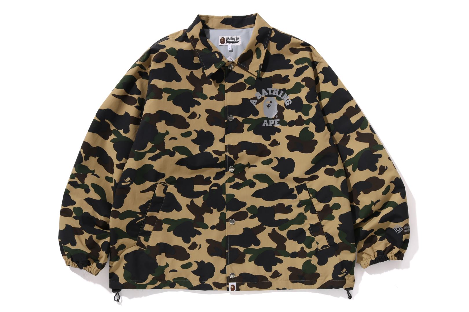 A BATHING APE® Gore-Tex Wind Stopper 1st Camo Relaxed Coach Jacket