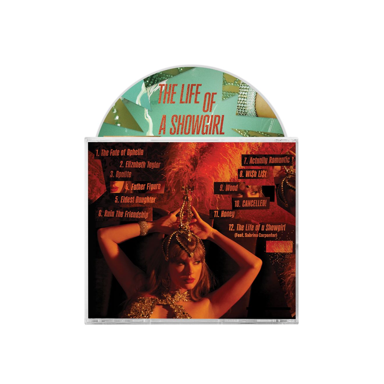 The Life of a Showgirl: Sweat and Vanilla Perfume CD with Poster