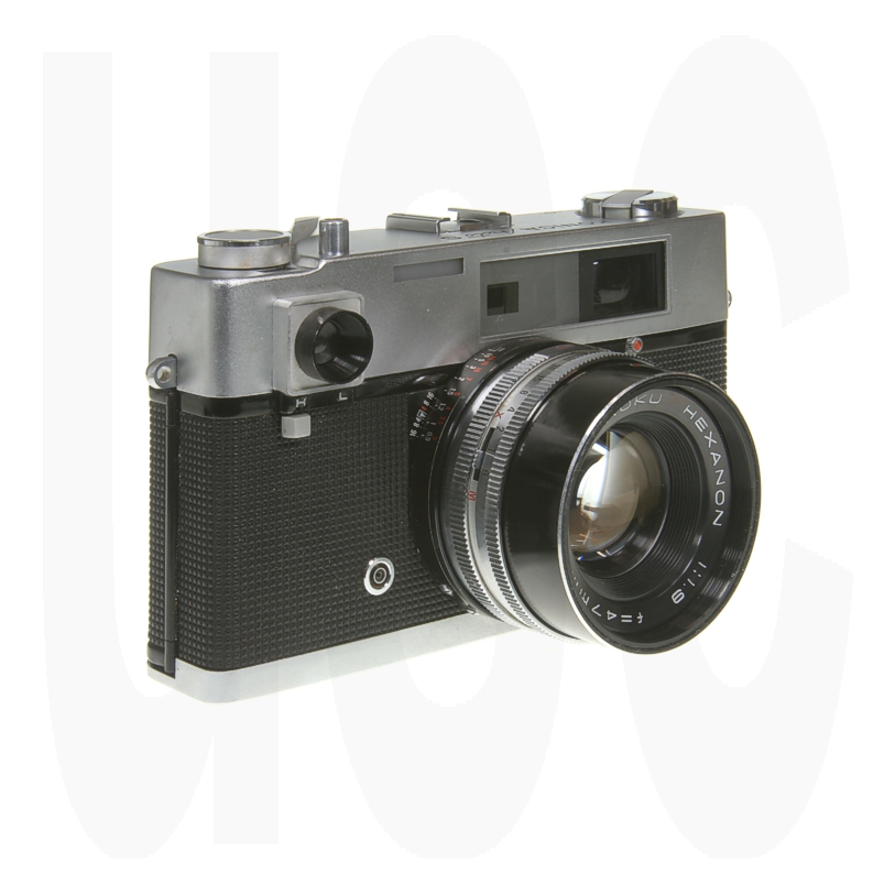 Konica Auto S Film Camera 35mm Rangefinder USCamera Vintage