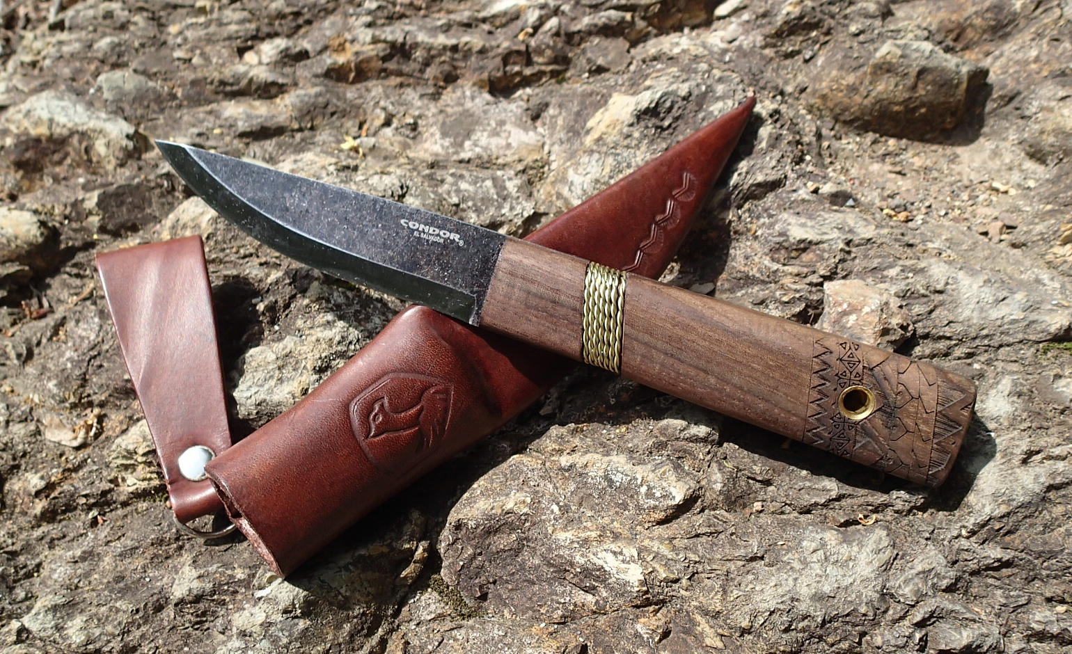 プーッコナイフ、スカンジナビア、フィンランド、伝統のブッシュ