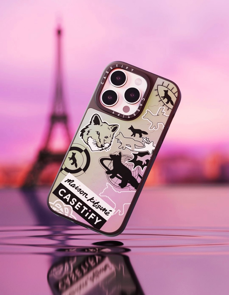 Maison Kitsuné × CASETiFY コラボコレクションの追加アイテムが国内
