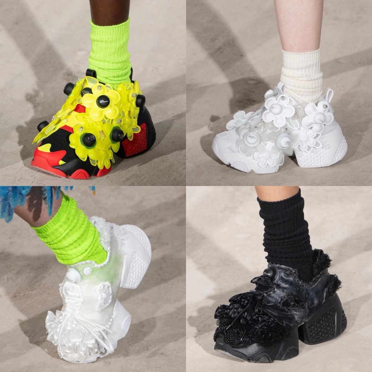 noir kei ninomiya × Reebok LTD Instapump Furyの新作が国内8月／9月