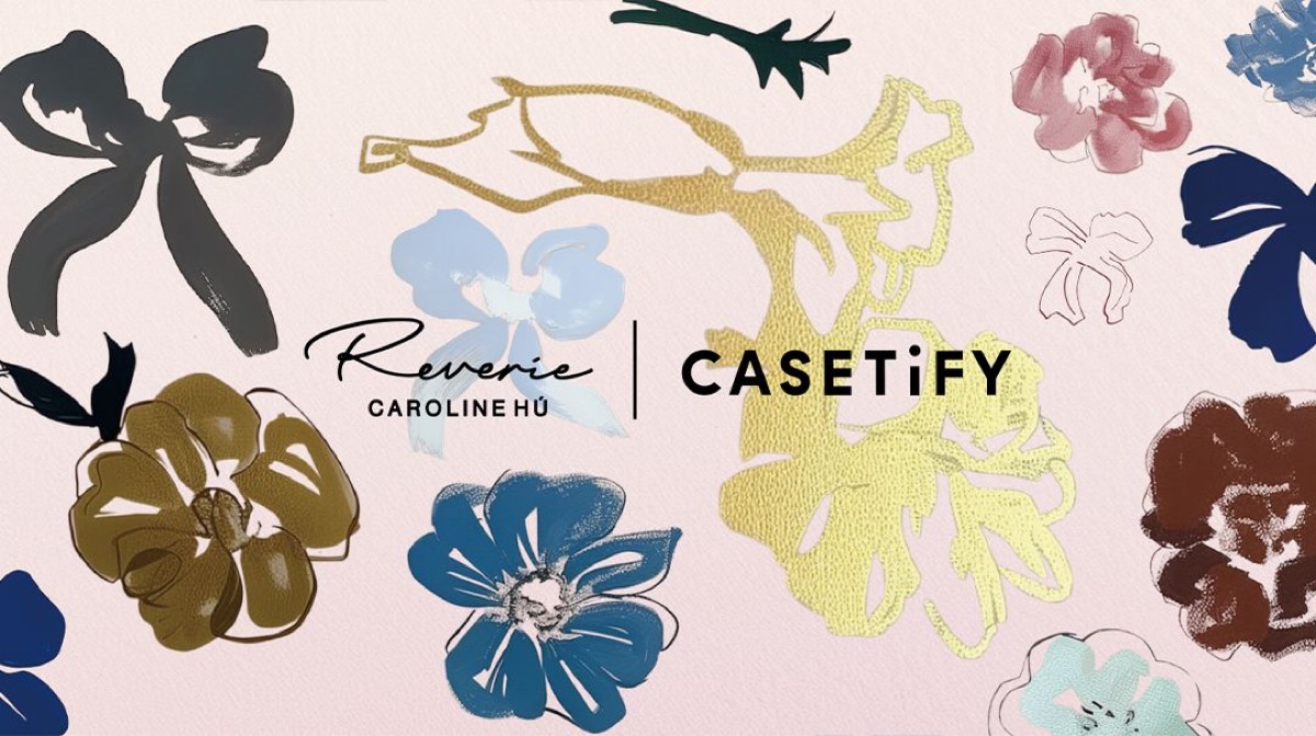 CASETiFY x Reverie by Caroline Hú コラボスマホケースが国内発売開始