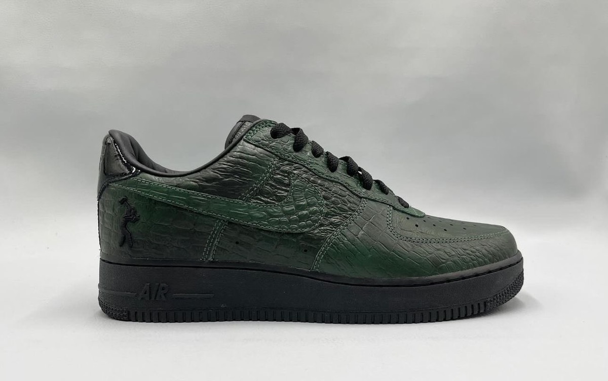 Lil Yachty x Nike US Force 1 Low “Concrete Boys”のクロコダイルver