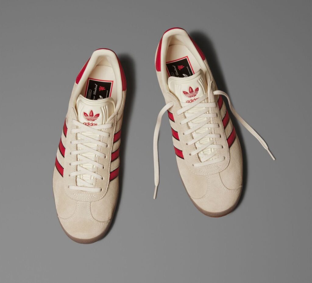 Manchester United x adidas Gazelle Terrace が国内2月12日より発売