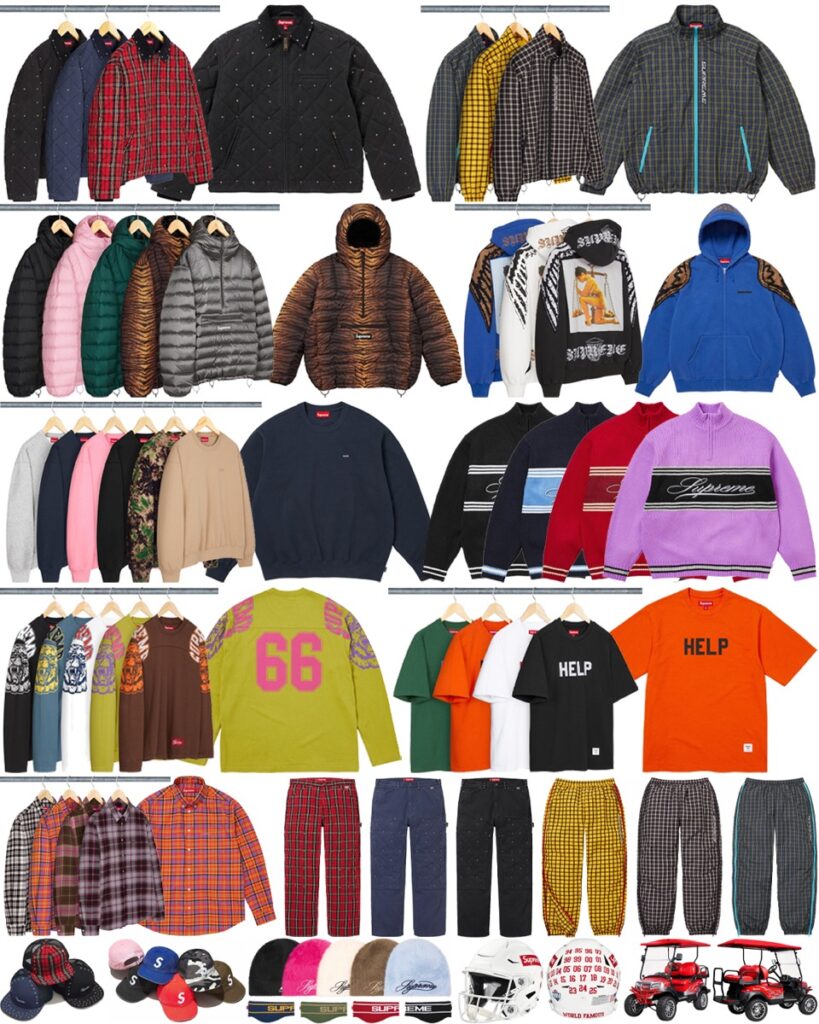 Supreme 25FW Week6 が国内10月4日に発売【全商品一覧 価格など
