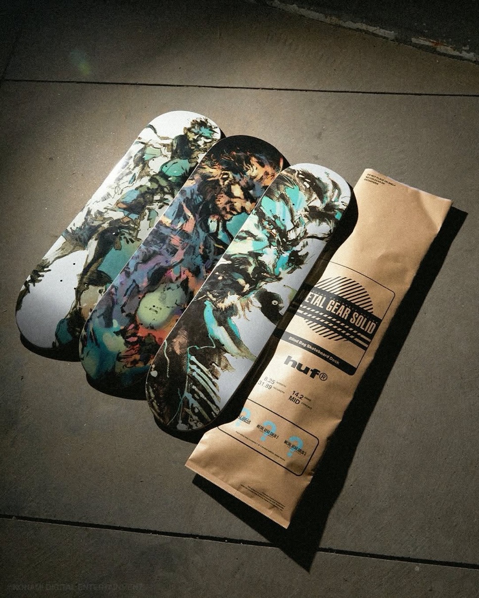 HUF x Metal Gear Solid コラボコレクションが国内1月30日より発売