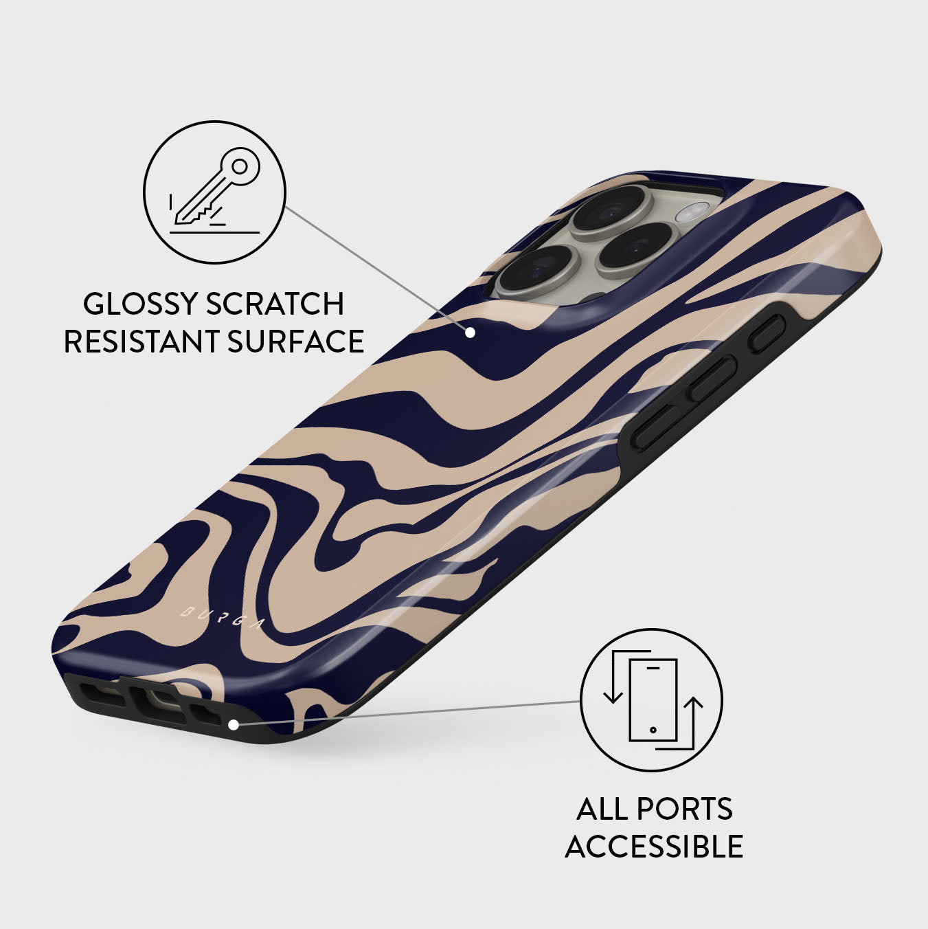 Vigilant - iPhone 16 Pro Max Case | BURGA