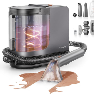 カーペットクリーナー 100℃高温スチーム 除菌消臭 UWANT B400 18000Pa