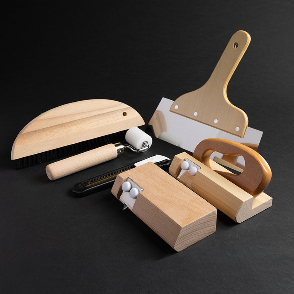 クッションフロア貼りセット 5点｜プロ仕様 CFカッター・ローラー付