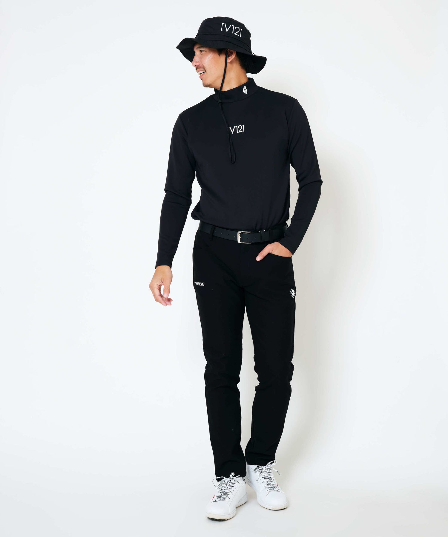 V12] ゴルフ メンズ 長袖 モックネック CENTER LOGO MOCK | 【公式通販】