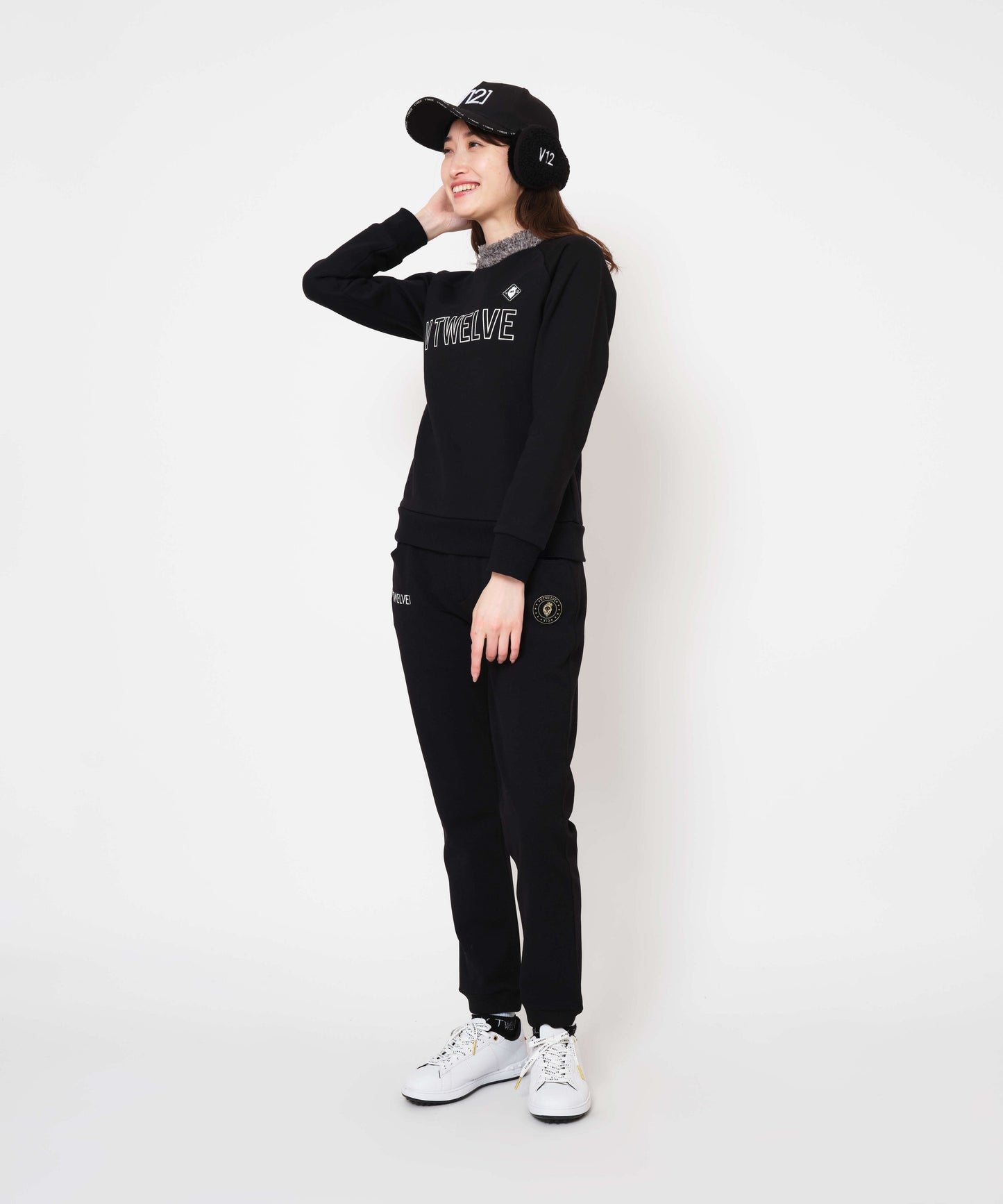 V12] ゴルフ レディース スウェット 裏起毛 MOFU CREW | 【公式通販】