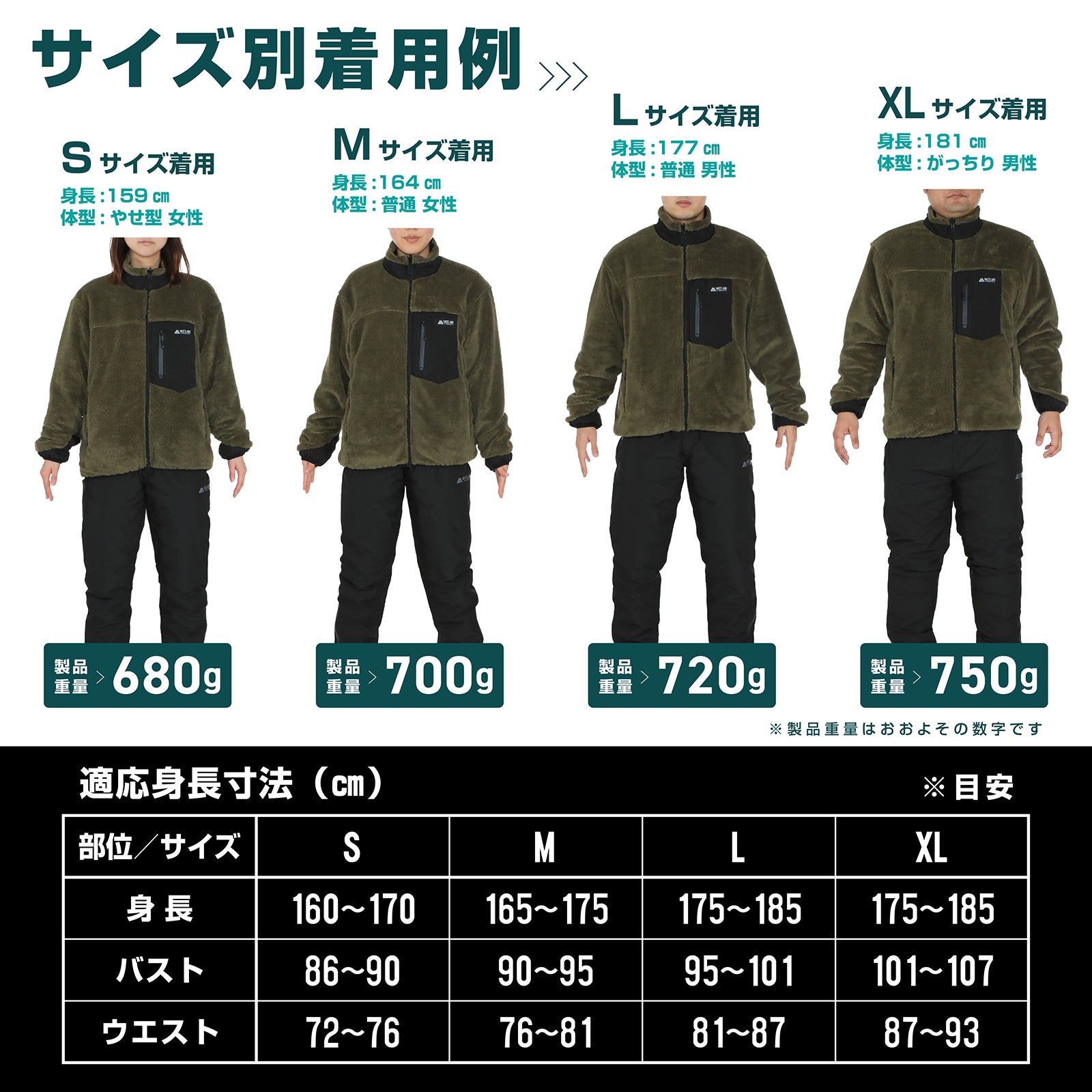 リバーシブルフリースジャケット | キャンプ用品・防寒ウェアはVASTLAND