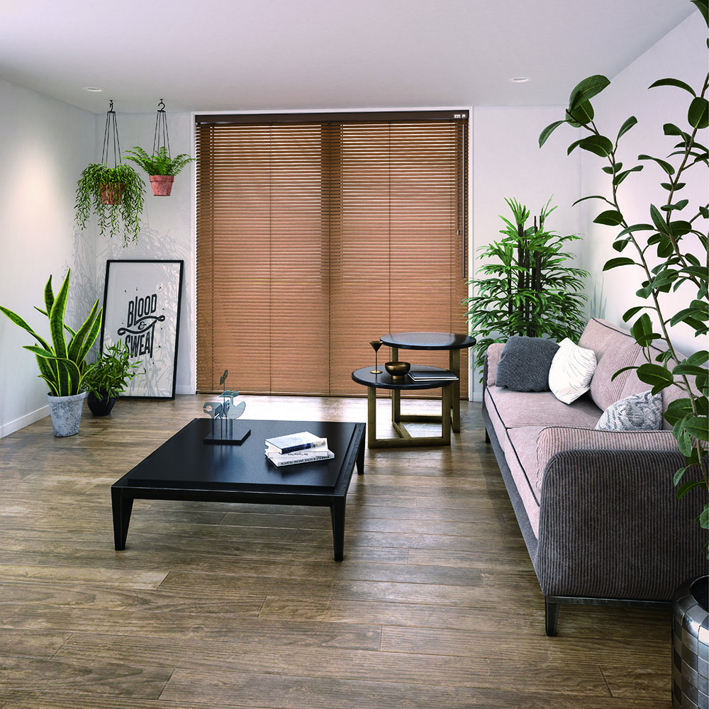 ウッドブラインド ポール操作】 選べる5色 ブラインド FIRSTAGE