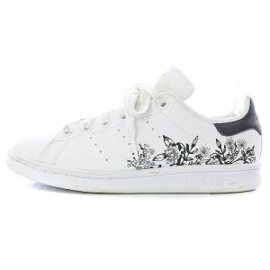 STAN SMITH W FWHT CBLK GDMTスニーカー シューズ 花柄刺繍 US6（2022
